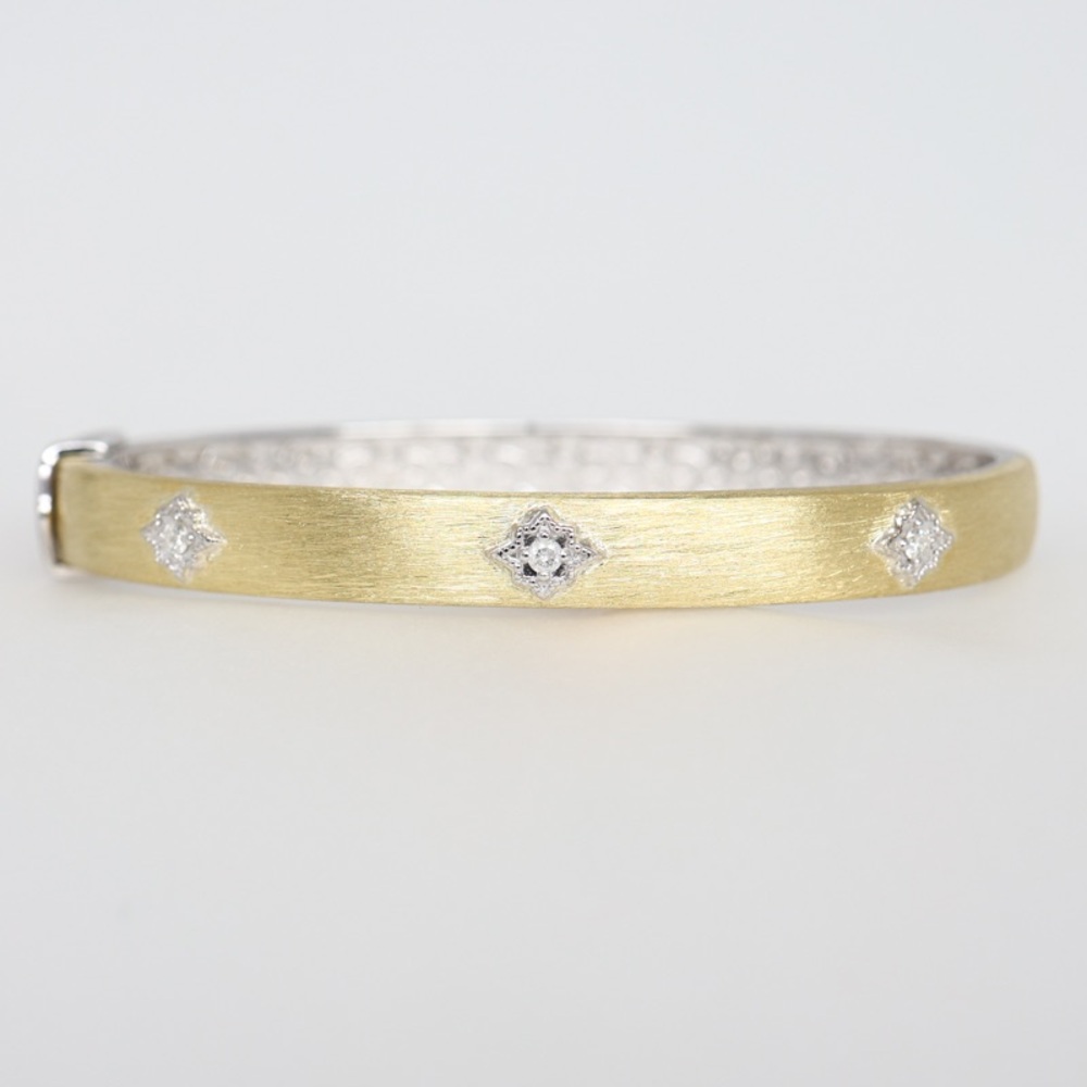 Jude Frances Wide Moroccan diamond bracelet (retail is $3,290)